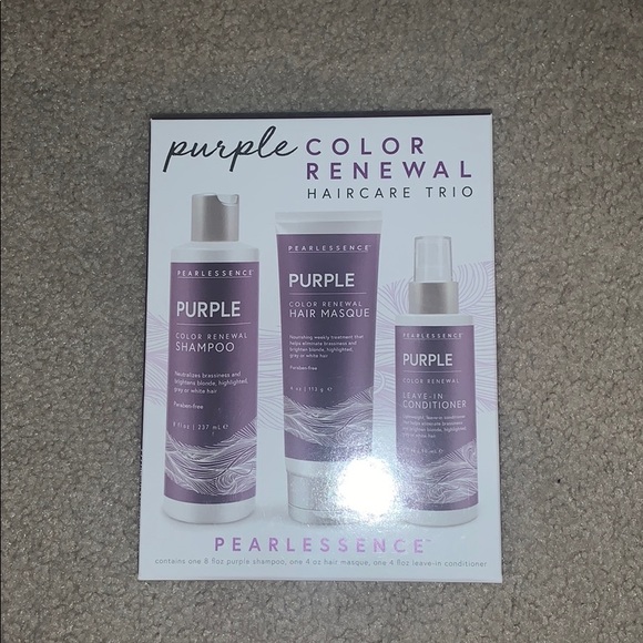 Pearlessence Other Pearlessence Purple Shampoo Hair Masque Leavein Poshmark